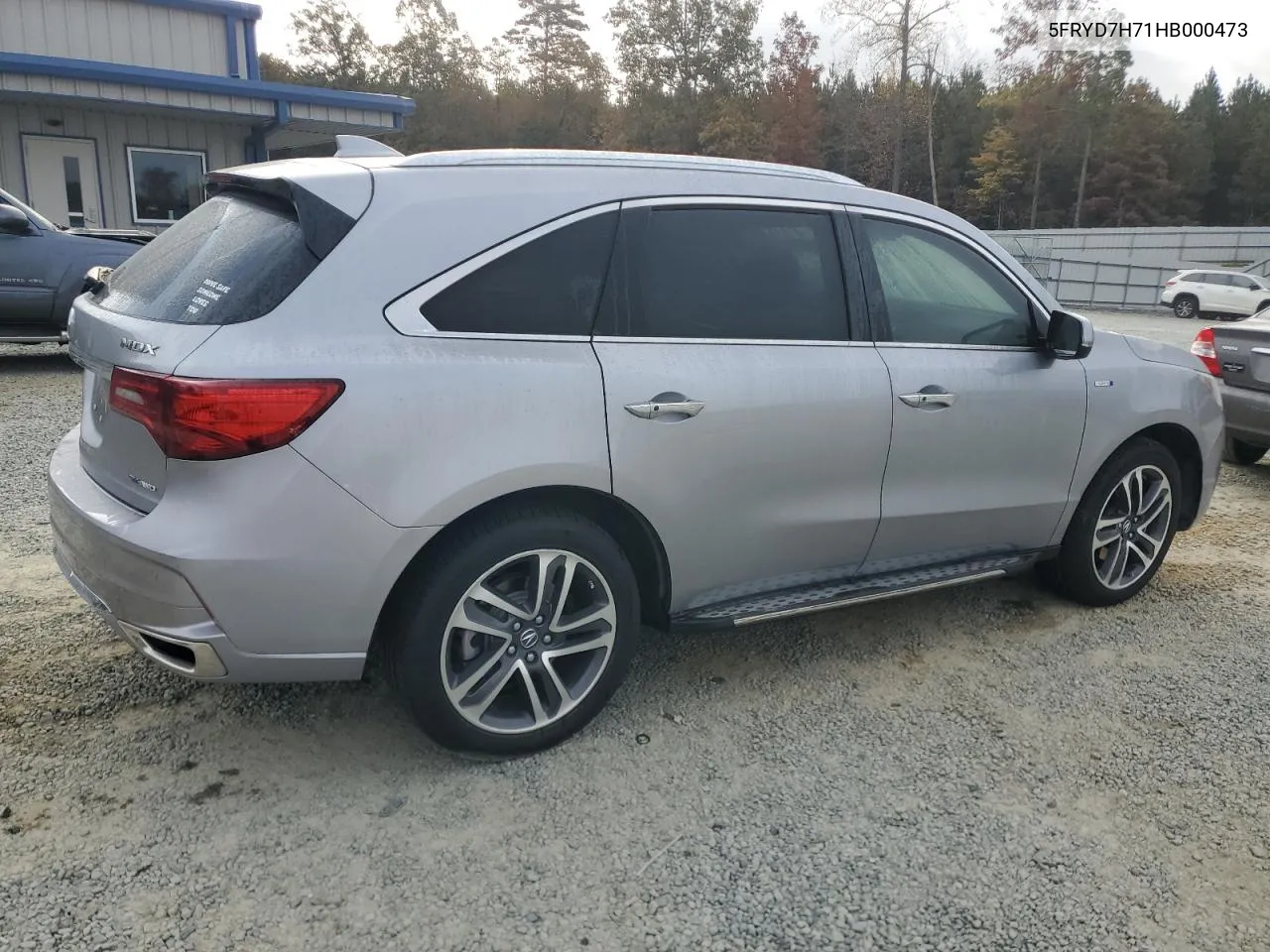 2017 Acura Mdx Sport Hybrid Advance VIN: 5FRYD7H71HB000473 Lot: 78446814