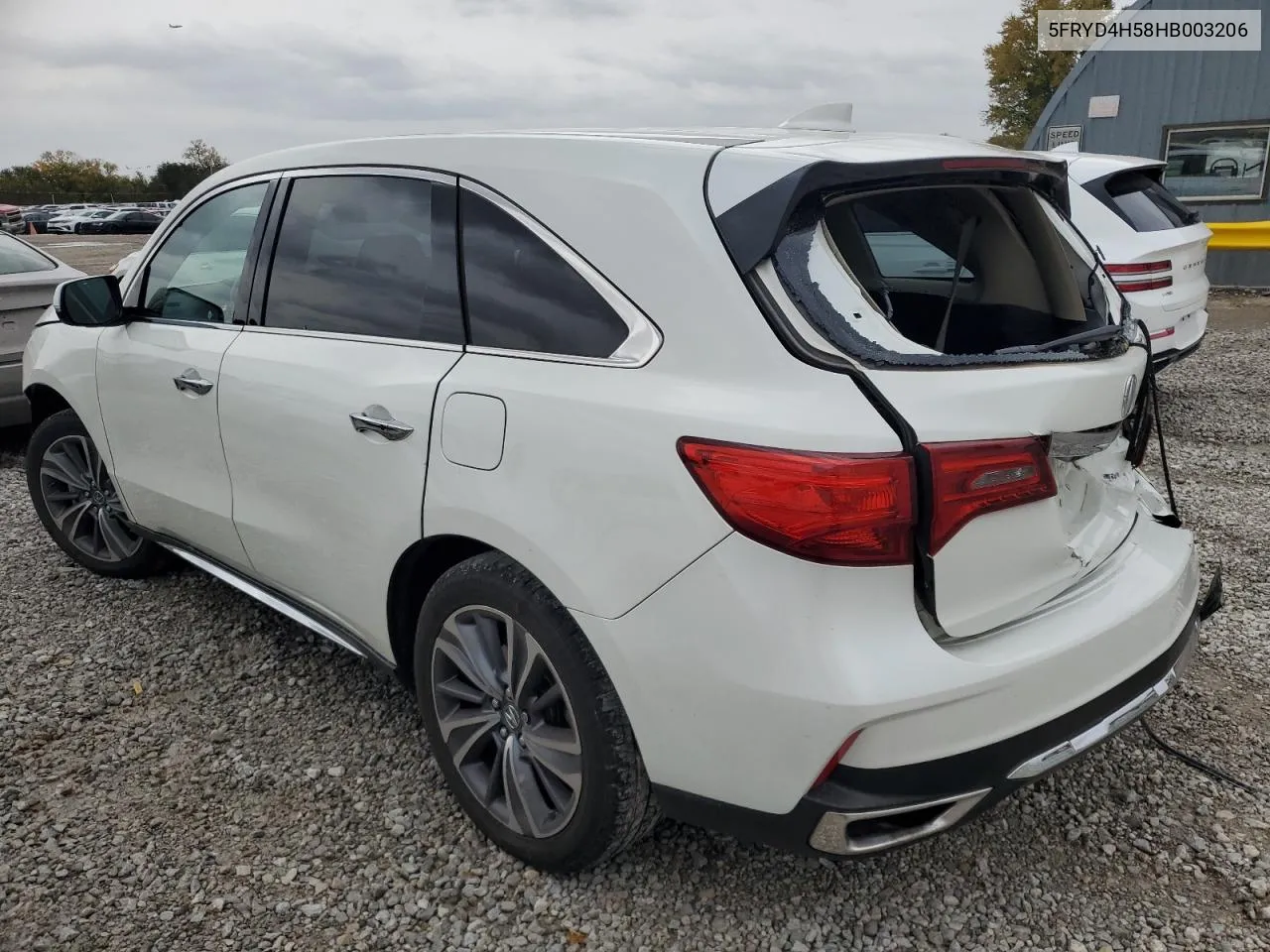 2017 Acura Mdx VIN: 5FRYD4H58HB003206 Lot: 78517724