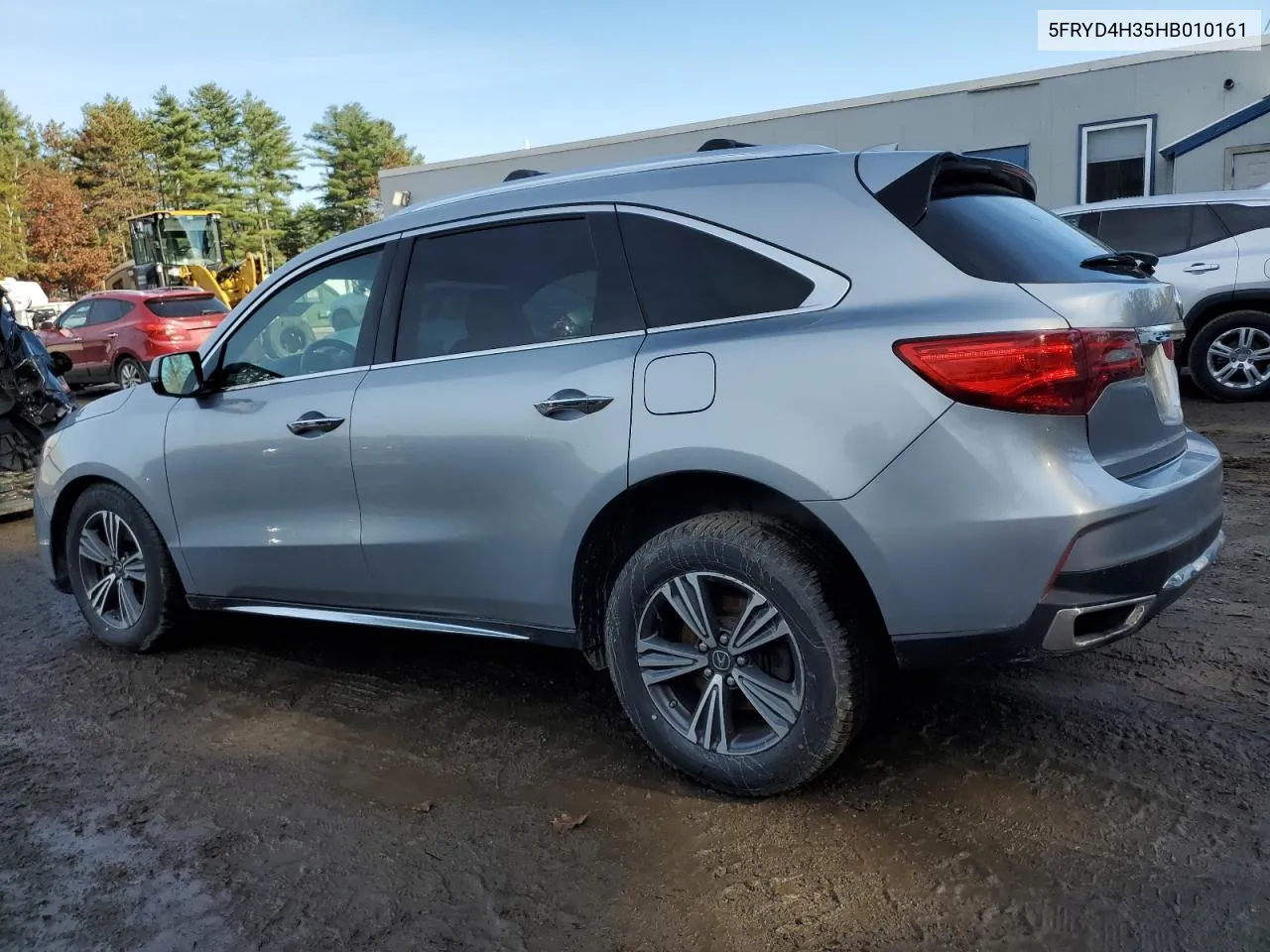 2017 Acura Mdx VIN: 5FRYD4H35HB010161 Lot: 78575584