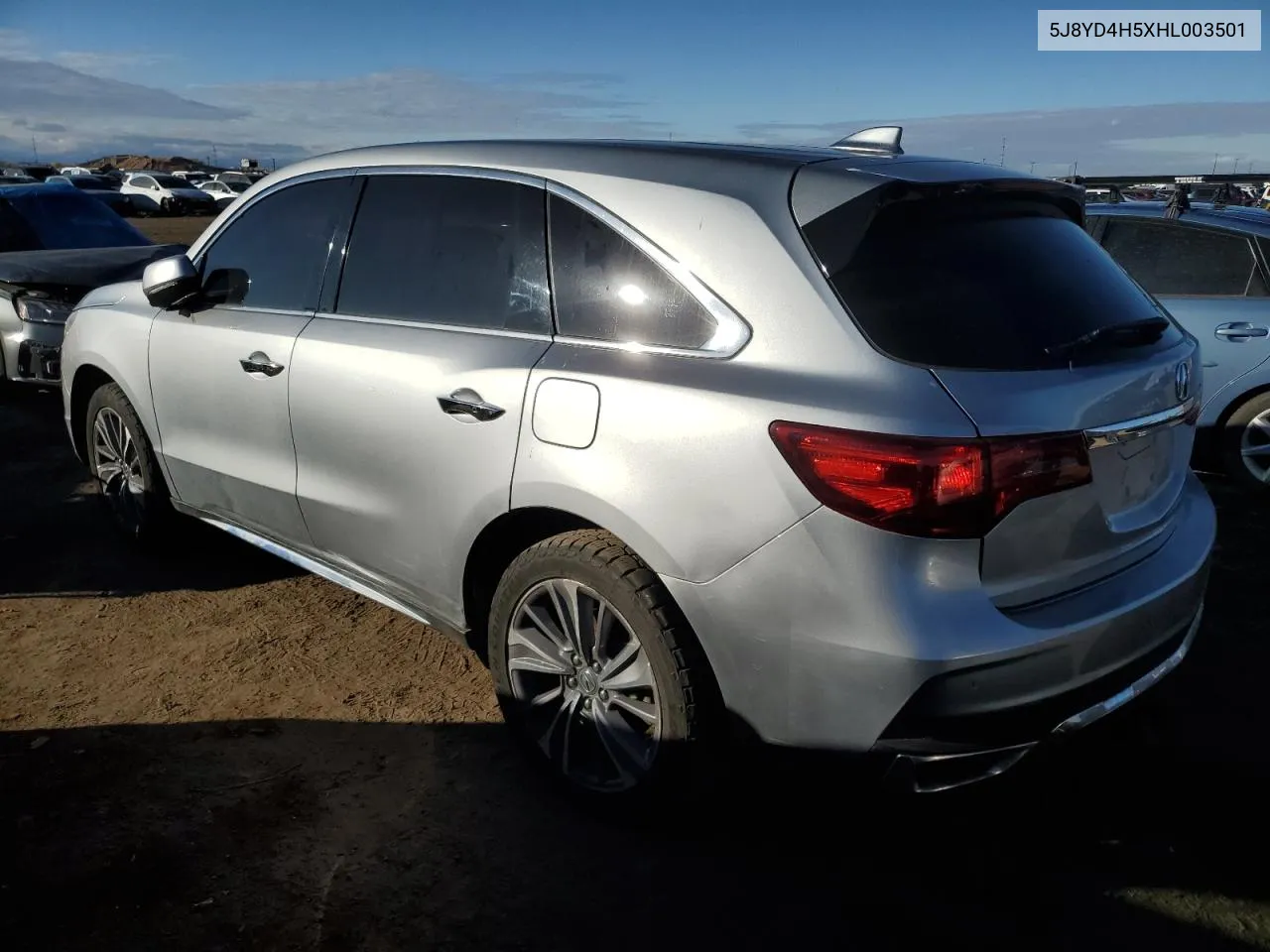 2017 Acura Mdx Technology VIN: 5J8YD4H5XHL003501 Lot: 78845244