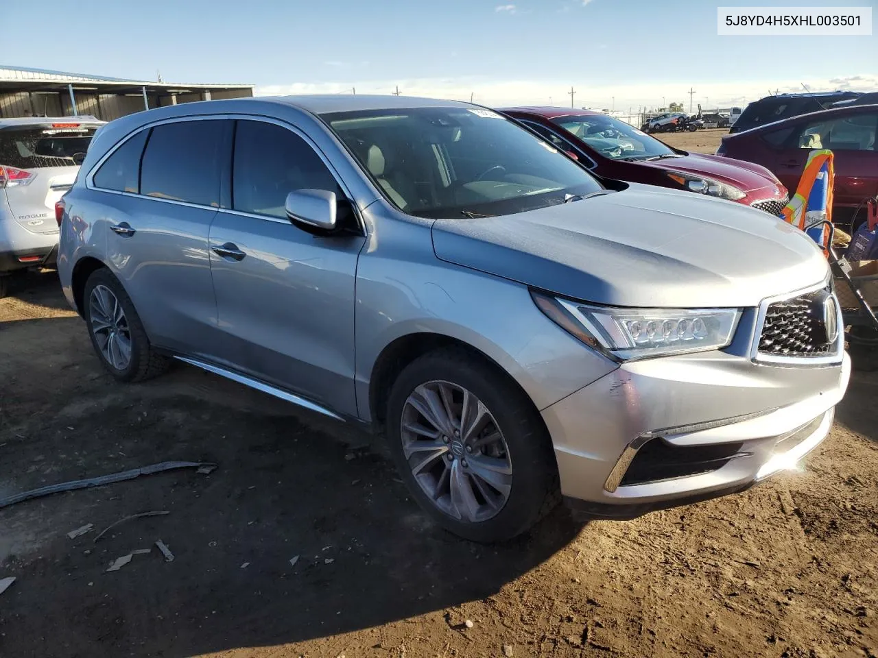 2017 Acura Mdx Technology VIN: 5J8YD4H5XHL003501 Lot: 78845244