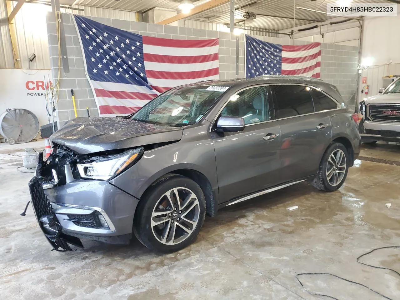 2017 Acura Mdx Advance VIN: 5FRYD4H85HB022323 Lot: 79132394