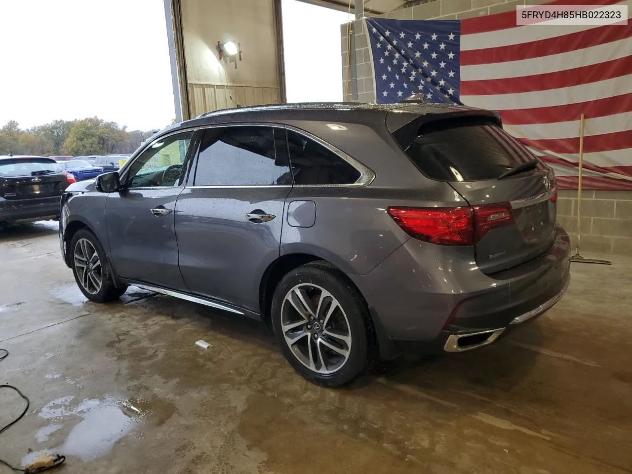 2017 Acura Mdx Advance VIN: 5FRYD4H85HB022323 Lot: 79132394