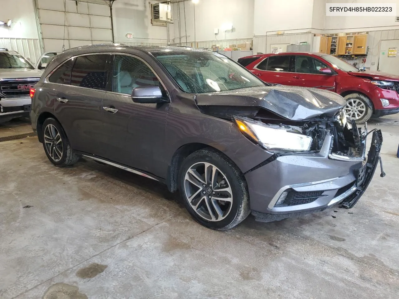 2017 Acura Mdx Advance VIN: 5FRYD4H85HB022323 Lot: 79132394