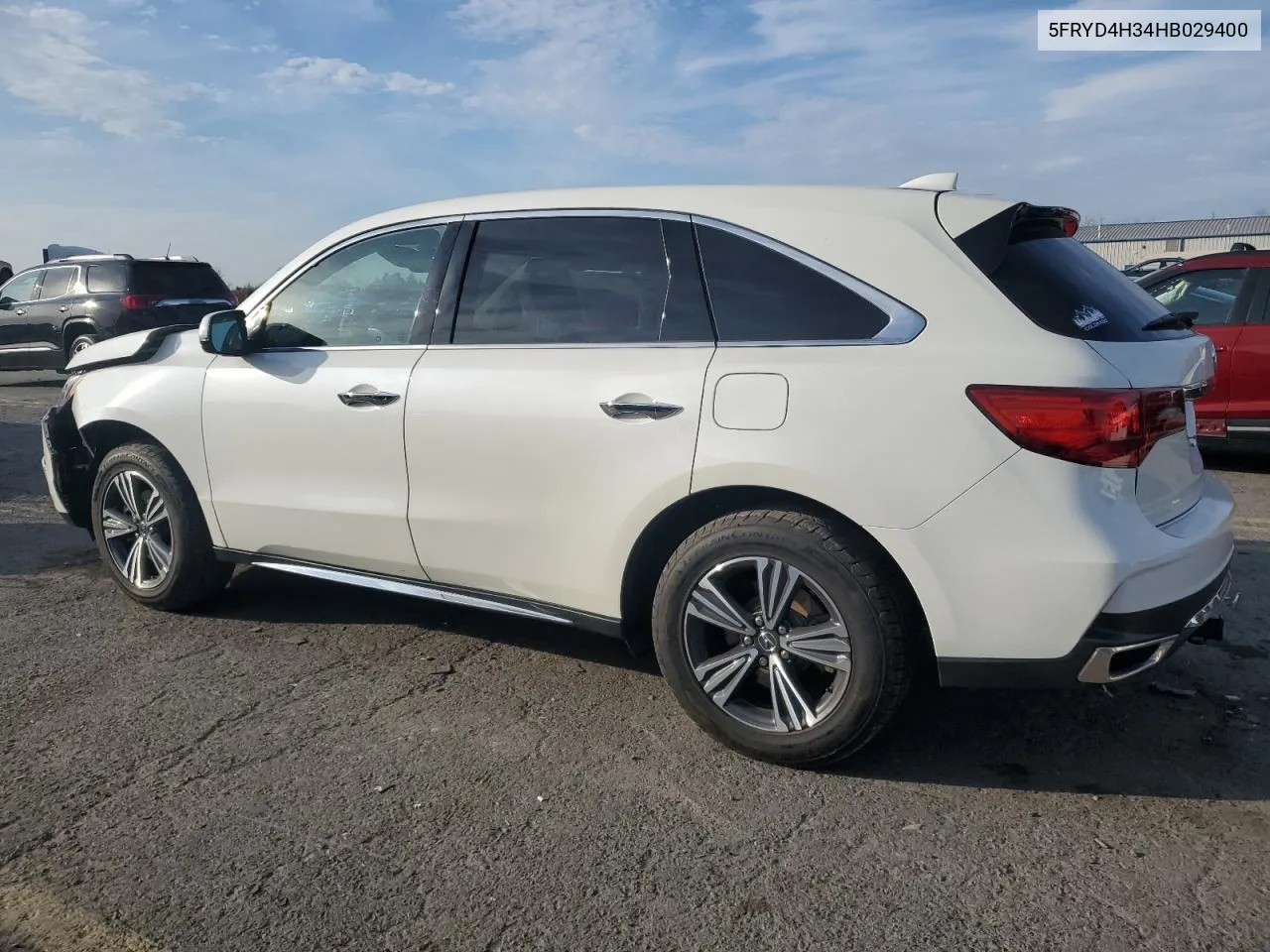 2017 Acura Mdx VIN: 5FRYD4H34HB029400 Lot: 79198564