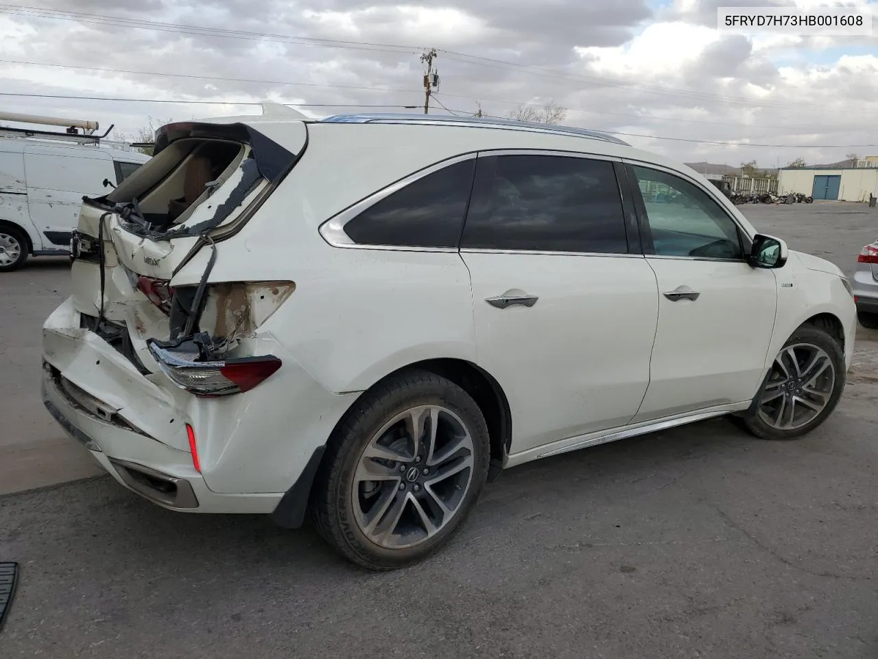 2017 Acura Mdx Sport Hybrid Advance VIN: 5FRYD7H73HB001608 Lot: 79456764