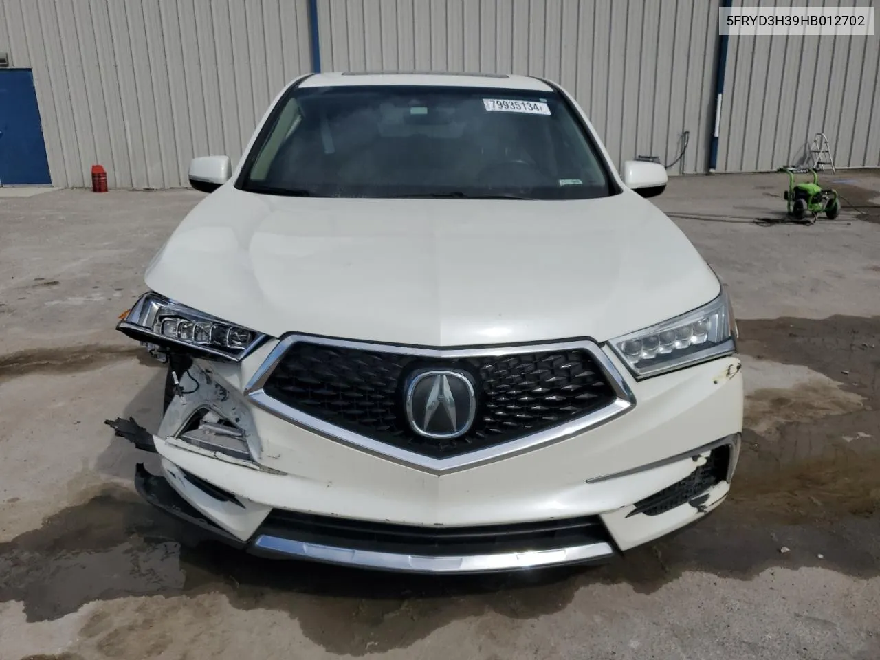 2017 Acura Mdx VIN: 5FRYD3H39HB012702 Lot: 79935134