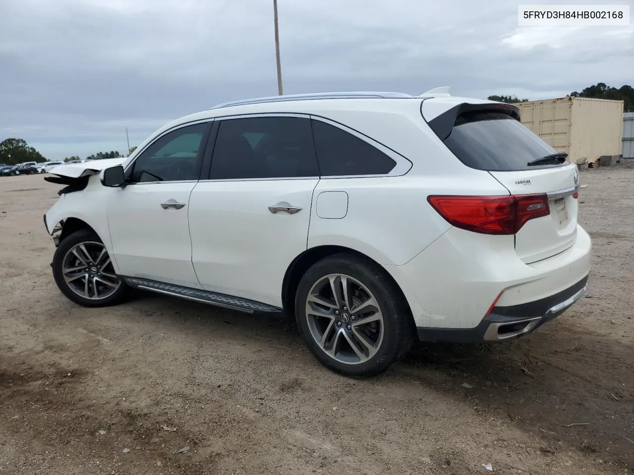 2017 Acura Mdx Advance VIN: 5FRYD3H84HB002168 Lot: 80267404