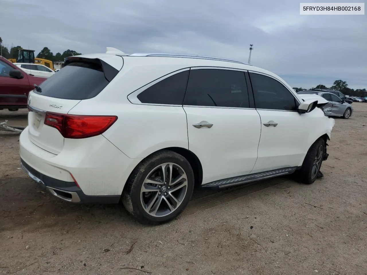 2017 Acura Mdx Advance VIN: 5FRYD3H84HB002168 Lot: 80267404