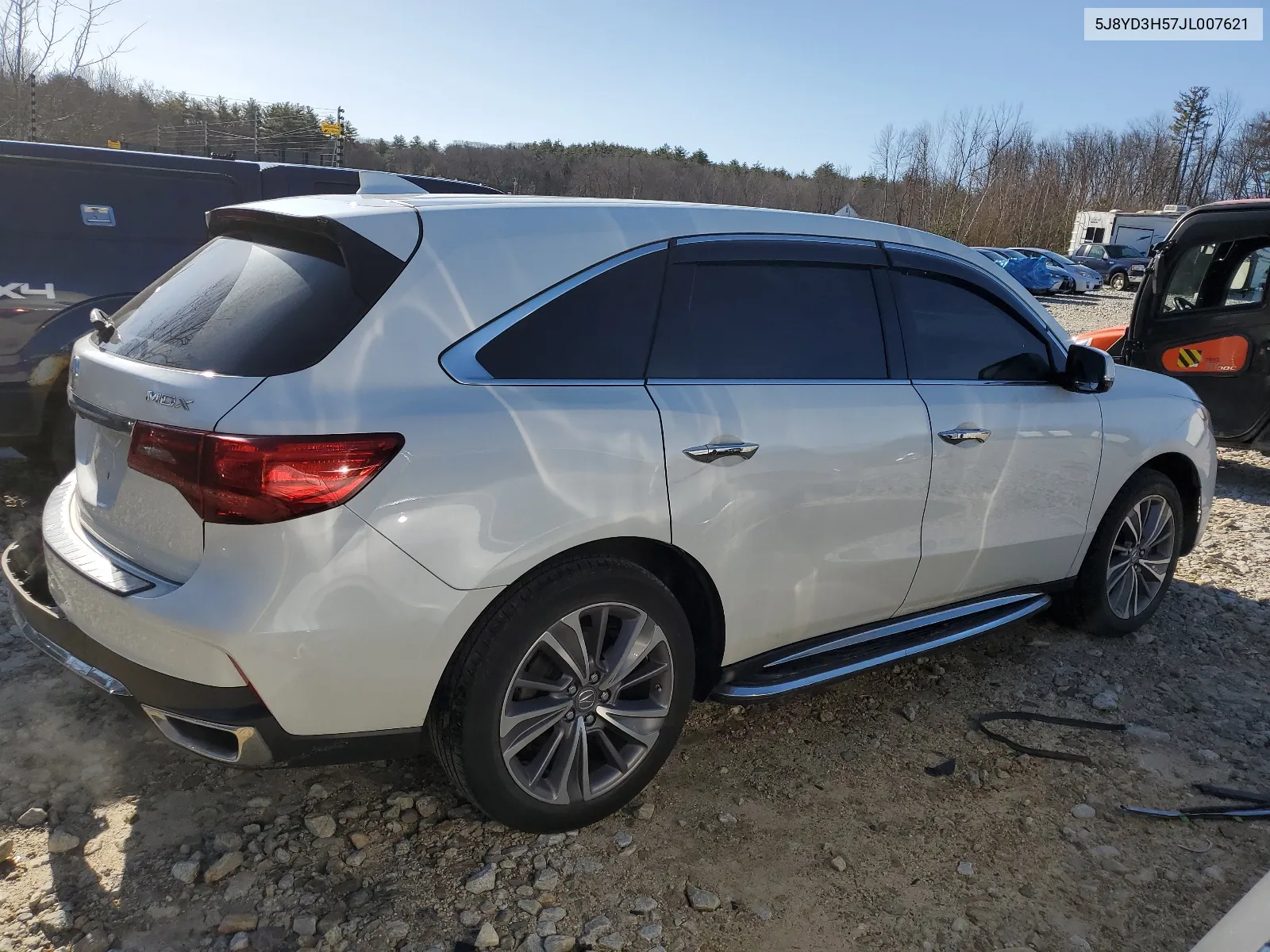 2018 Acura Mdx Technology VIN: 5J8YD3H57JL007621 Lot: 46258074