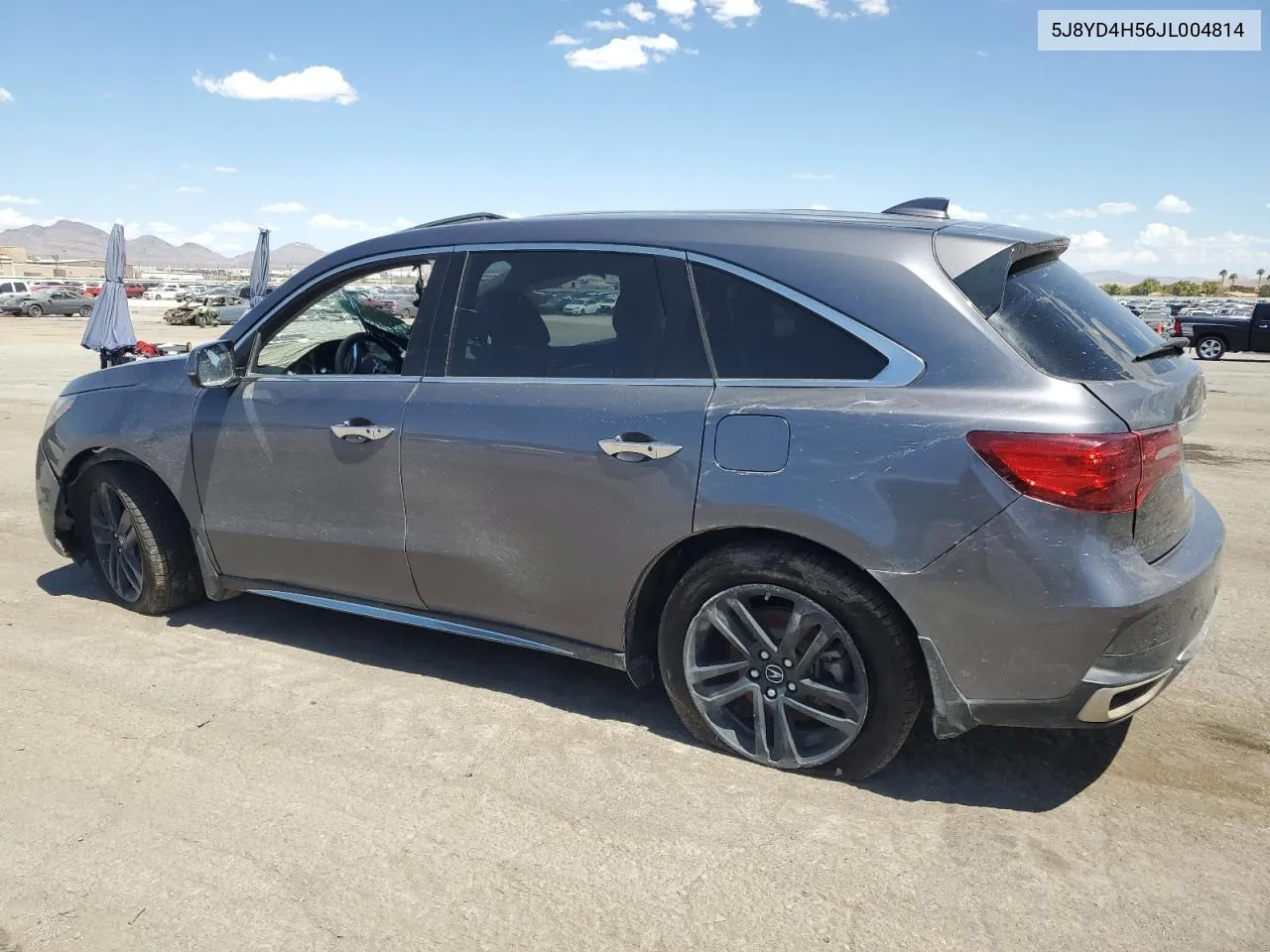 2018 Acura Mdx Technology VIN: 5J8YD4H56JL004814 Lot: 52225444