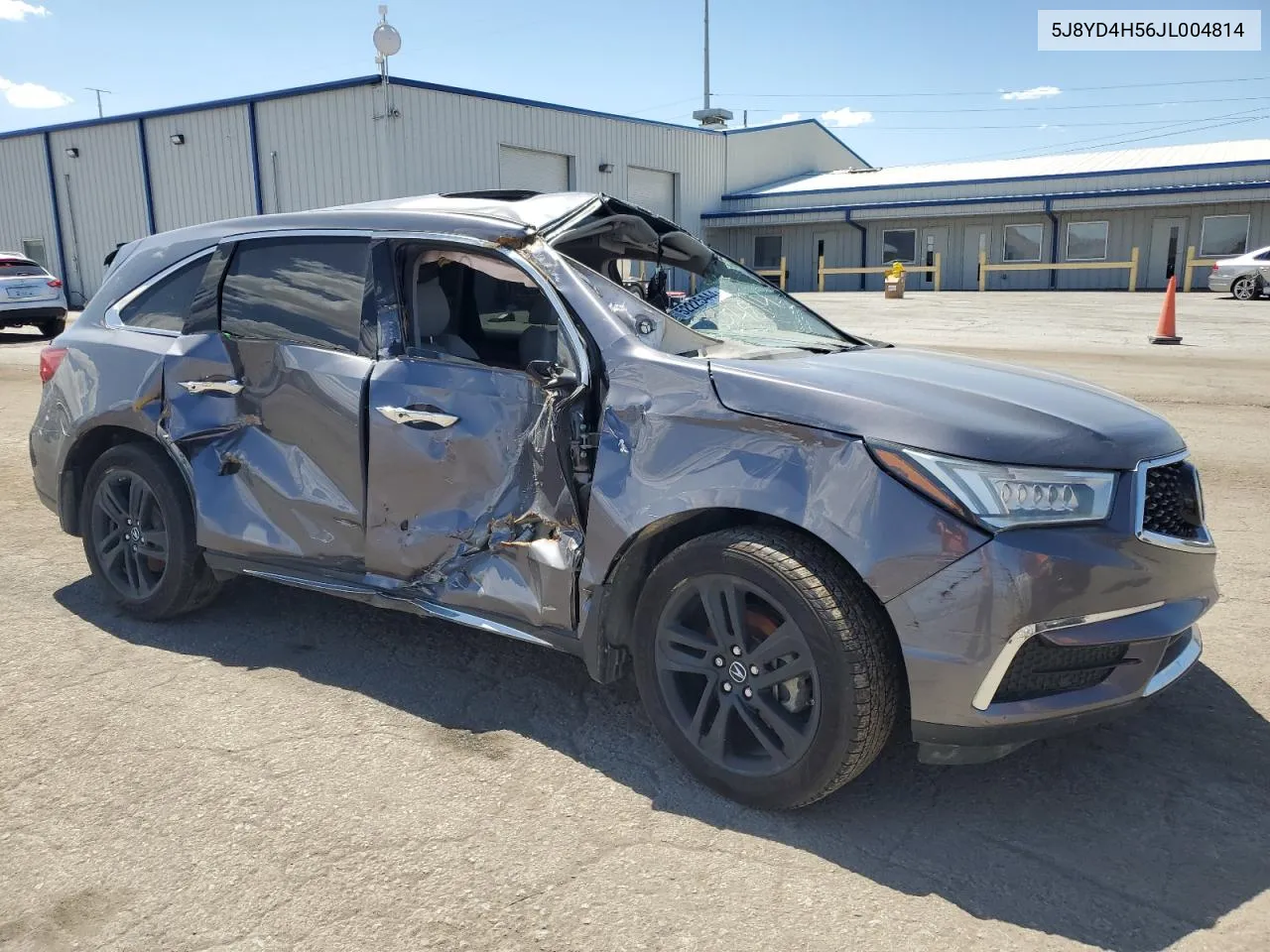 2018 Acura Mdx Technology VIN: 5J8YD4H56JL004814 Lot: 52225444