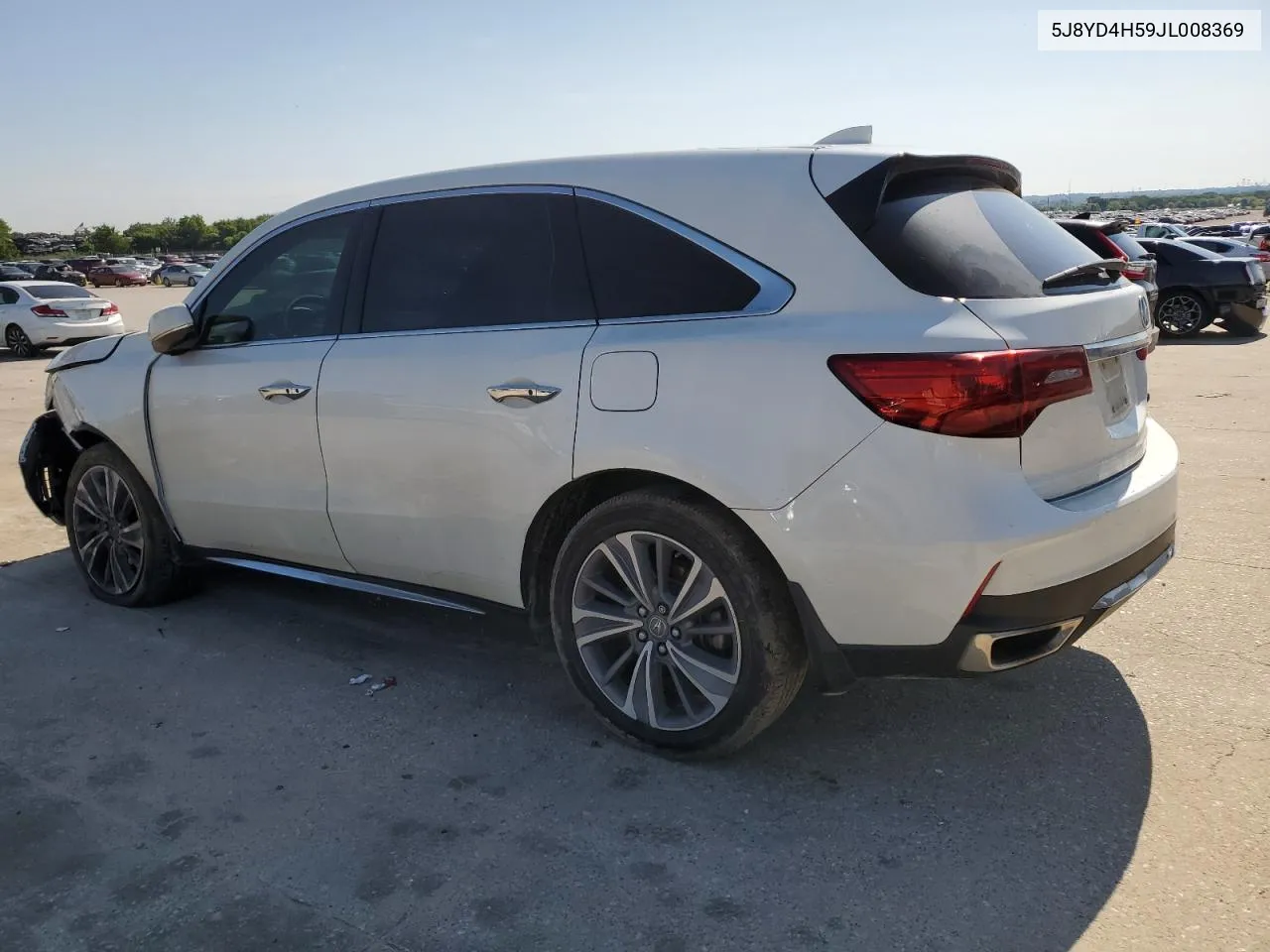 5J8YD4H59JL008369 2018 Acura Mdx Technology