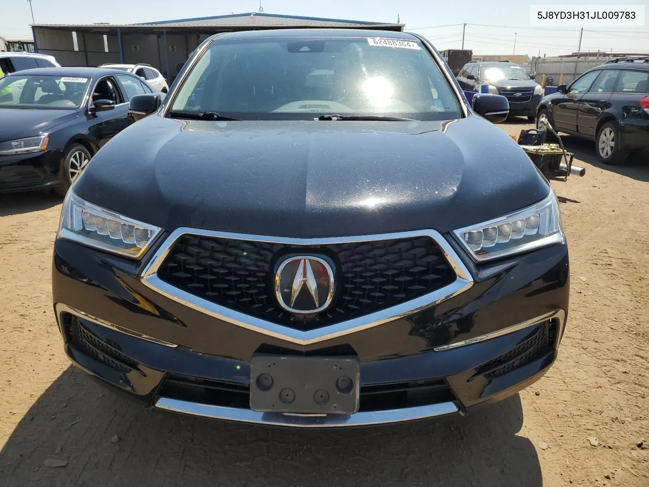 5J8YD3H31JL009783 2018 Acura Mdx