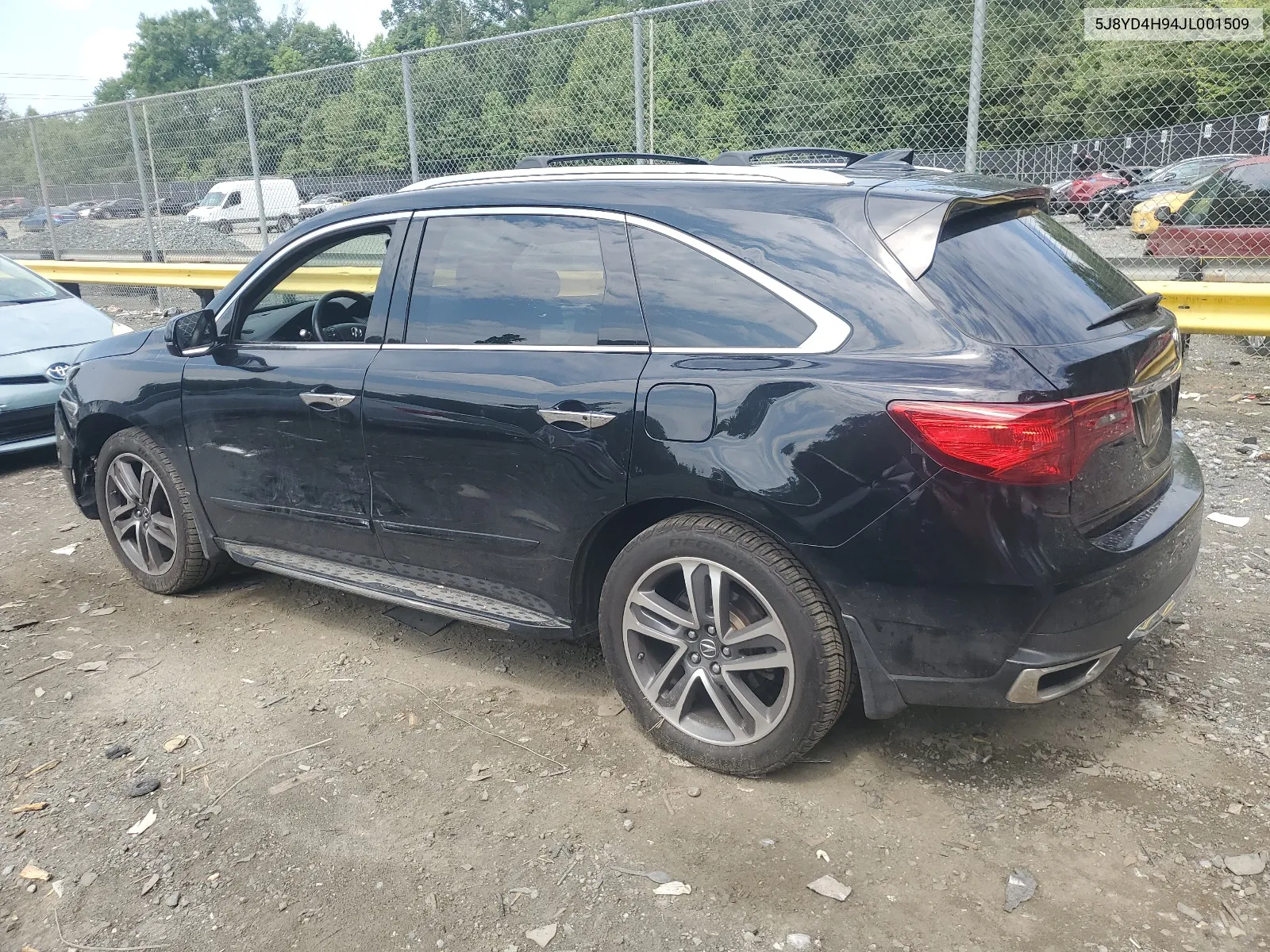 2018 Acura Mdx Advance VIN: 5J8YD4H94JL001509 Lot: 63610564