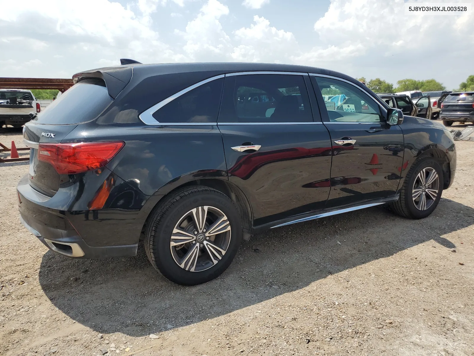 2018 Acura Mdx VIN: 5J8YD3H3XJL003528 Lot: 65490674