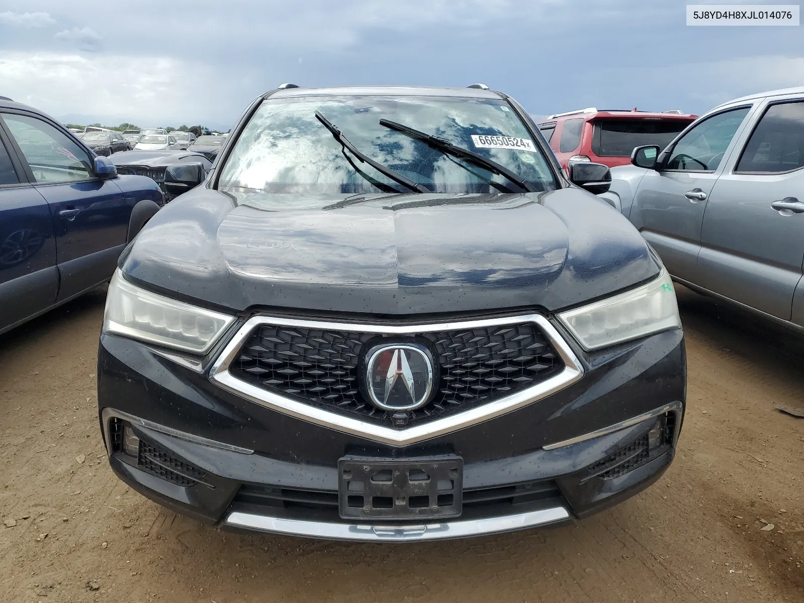 5J8YD4H8XJL014076 2018 Acura Mdx Advance