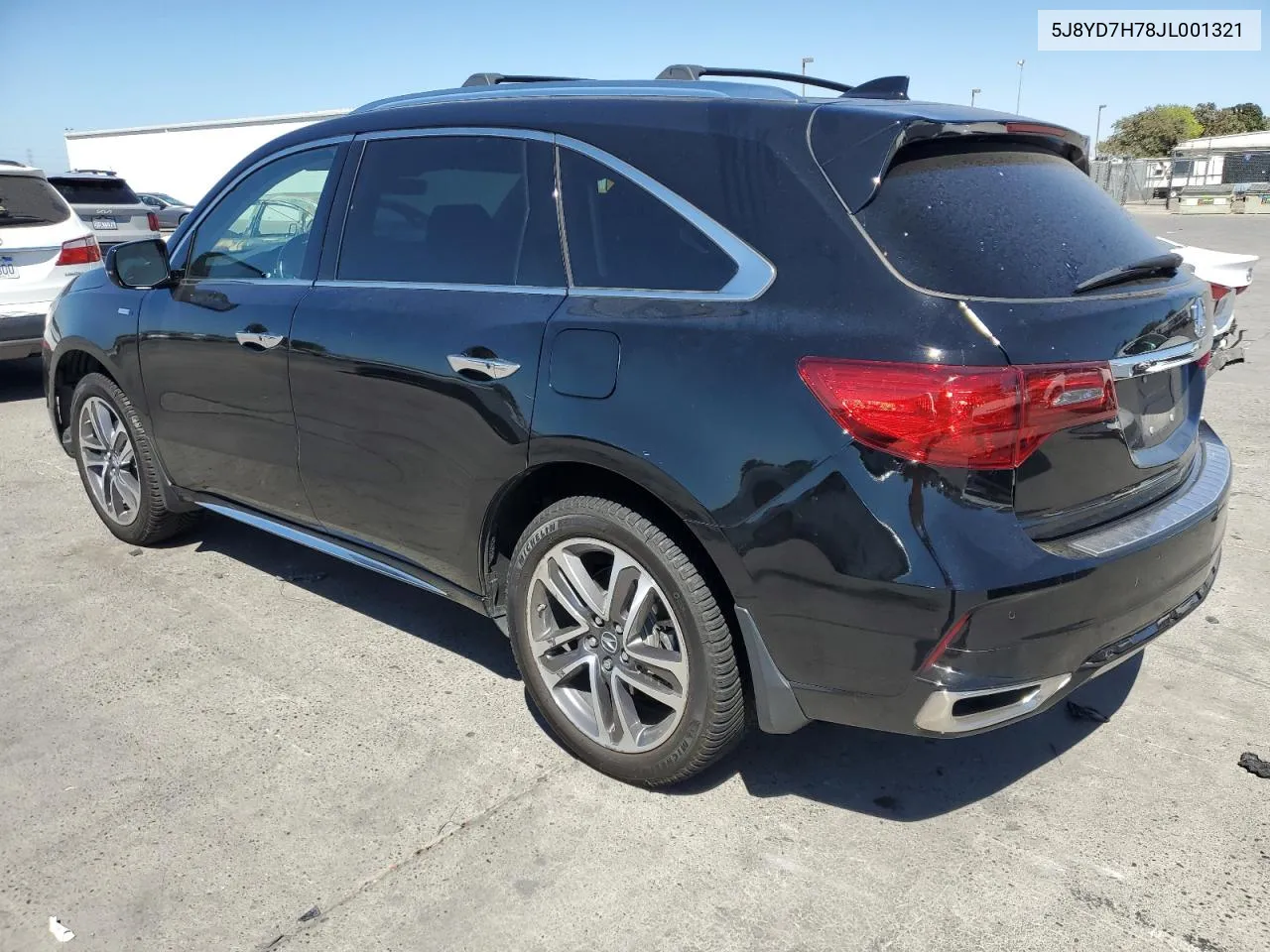 2018 Acura Mdx Sport Hybrid Advance VIN: 5J8YD7H78JL001321 Lot: 67364124