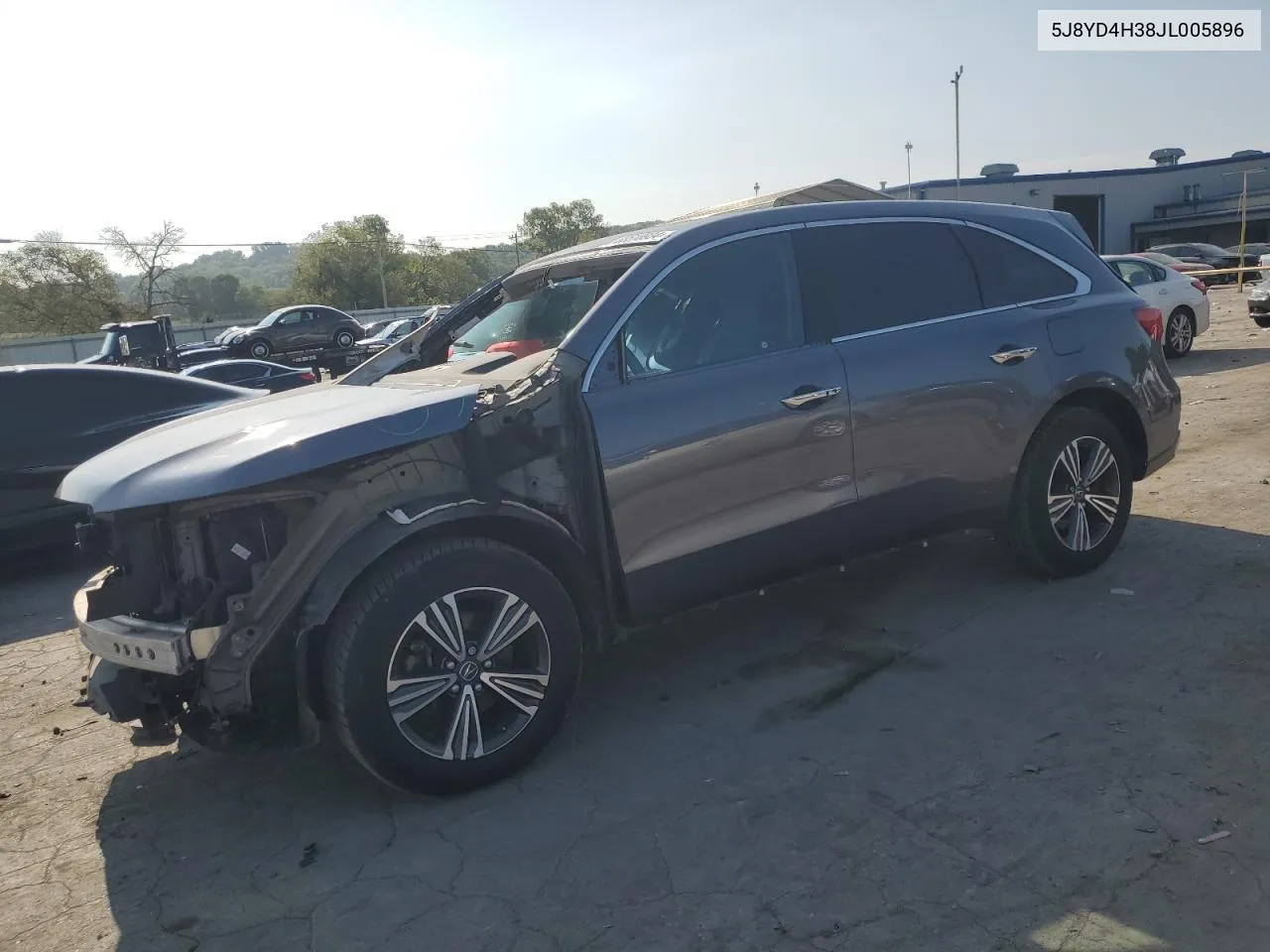 2018 Acura Mdx VIN: 5J8YD4H38JL005896 Lot: 68518934