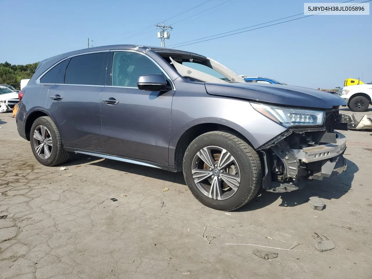 5J8YD4H38JL005896 2018 Acura Mdx