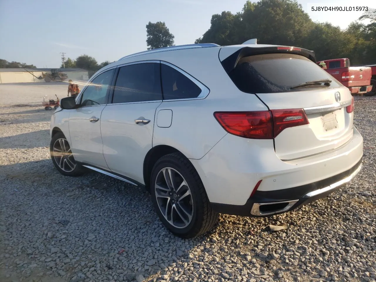 2018 Acura Mdx Advance VIN: 5J8YD4H90JL015973 Lot: 69204254