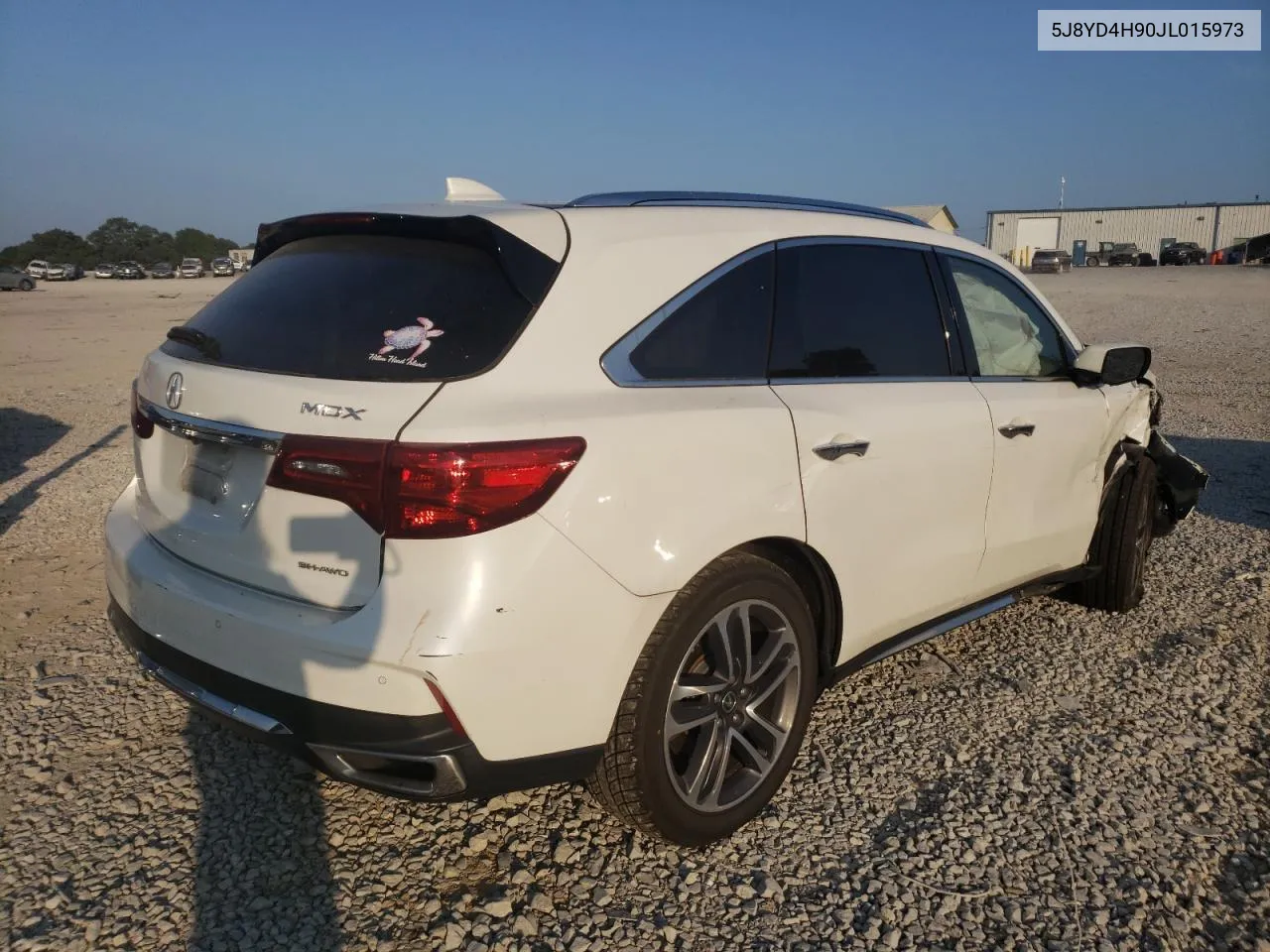 5J8YD4H90JL015973 2018 Acura Mdx Advance