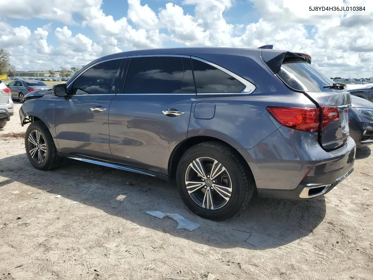 2018 Acura Mdx VIN: 5J8YD4H36JL010384 Lot: 69689744