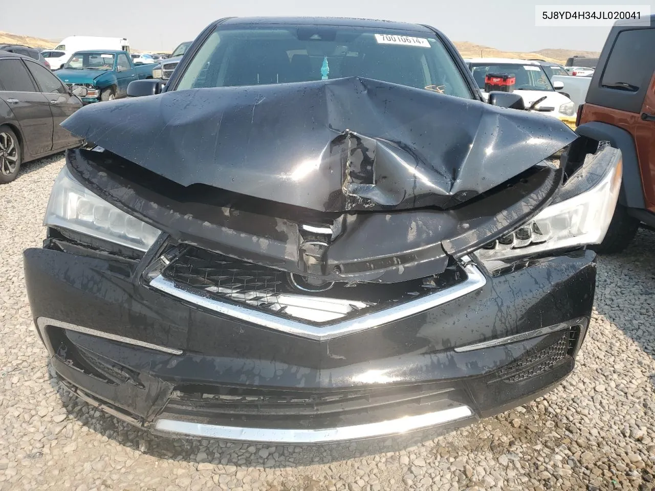 5J8YD4H34JL020041 2018 Acura Mdx