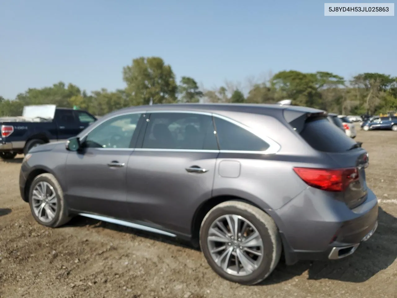 5J8YD4H53JL025863 2018 Acura Mdx Technology