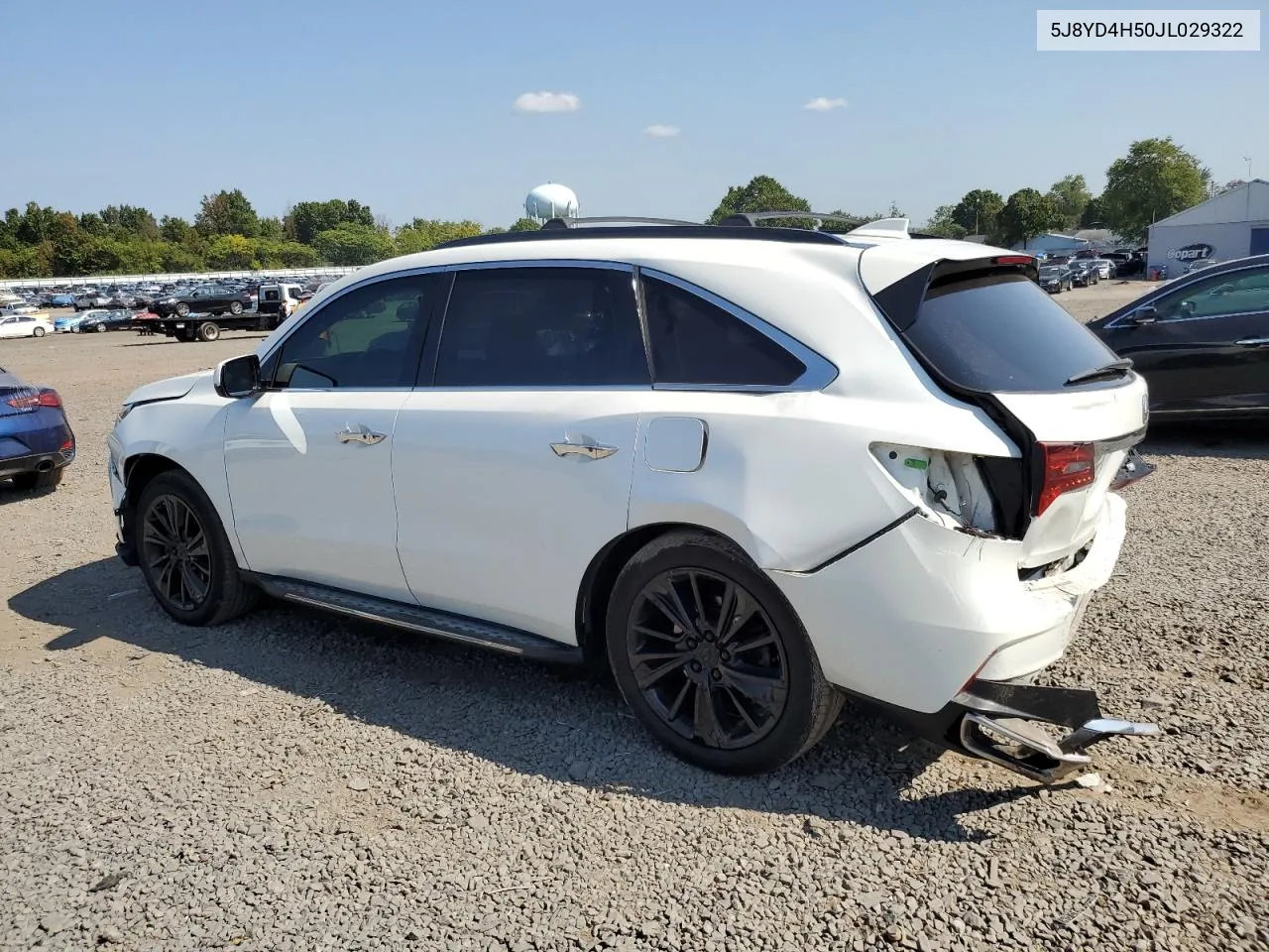 5J8YD4H50JL029322 2018 Acura Mdx Technology