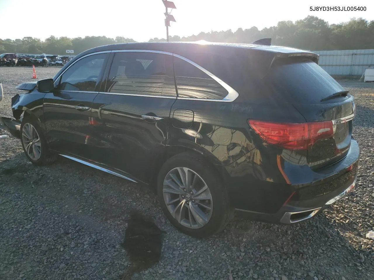 2018 Acura Mdx Technology VIN: 5J8YD3H53JL005400 Lot: 72134294