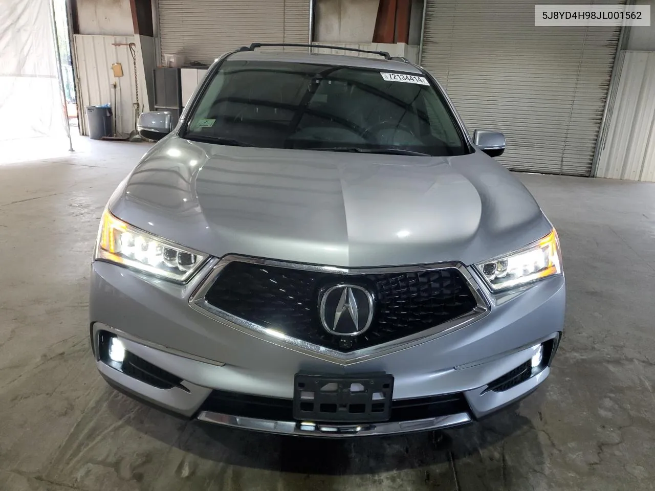 5J8YD4H98JL001562 2018 Acura Mdx Advance