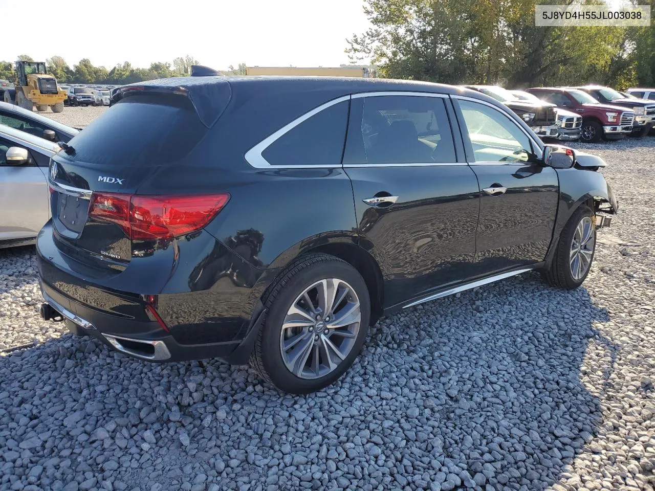 2018 Acura Mdx Technology VIN: 5J8YD4H55JL003038 Lot: 74363804