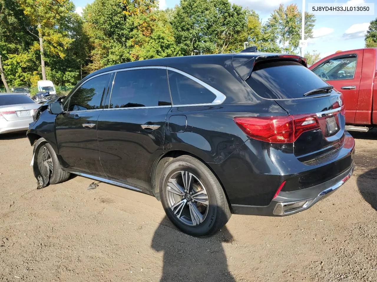 2018 Acura Mdx VIN: 5J8YD4H33JL013050 Lot: 74451434