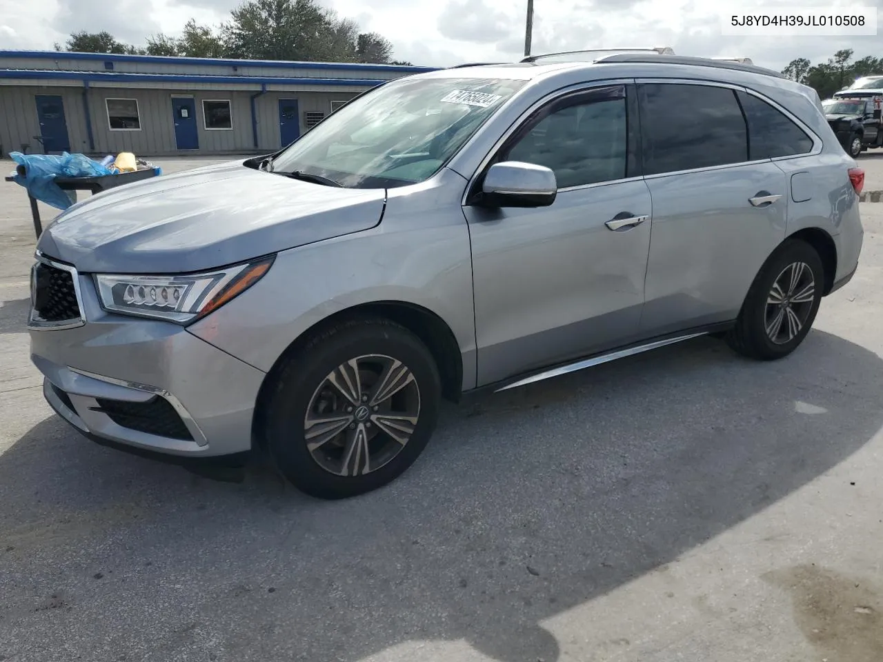 2018 Acura Mdx VIN: 5J8YD4H39JL010508 Lot: 74765024