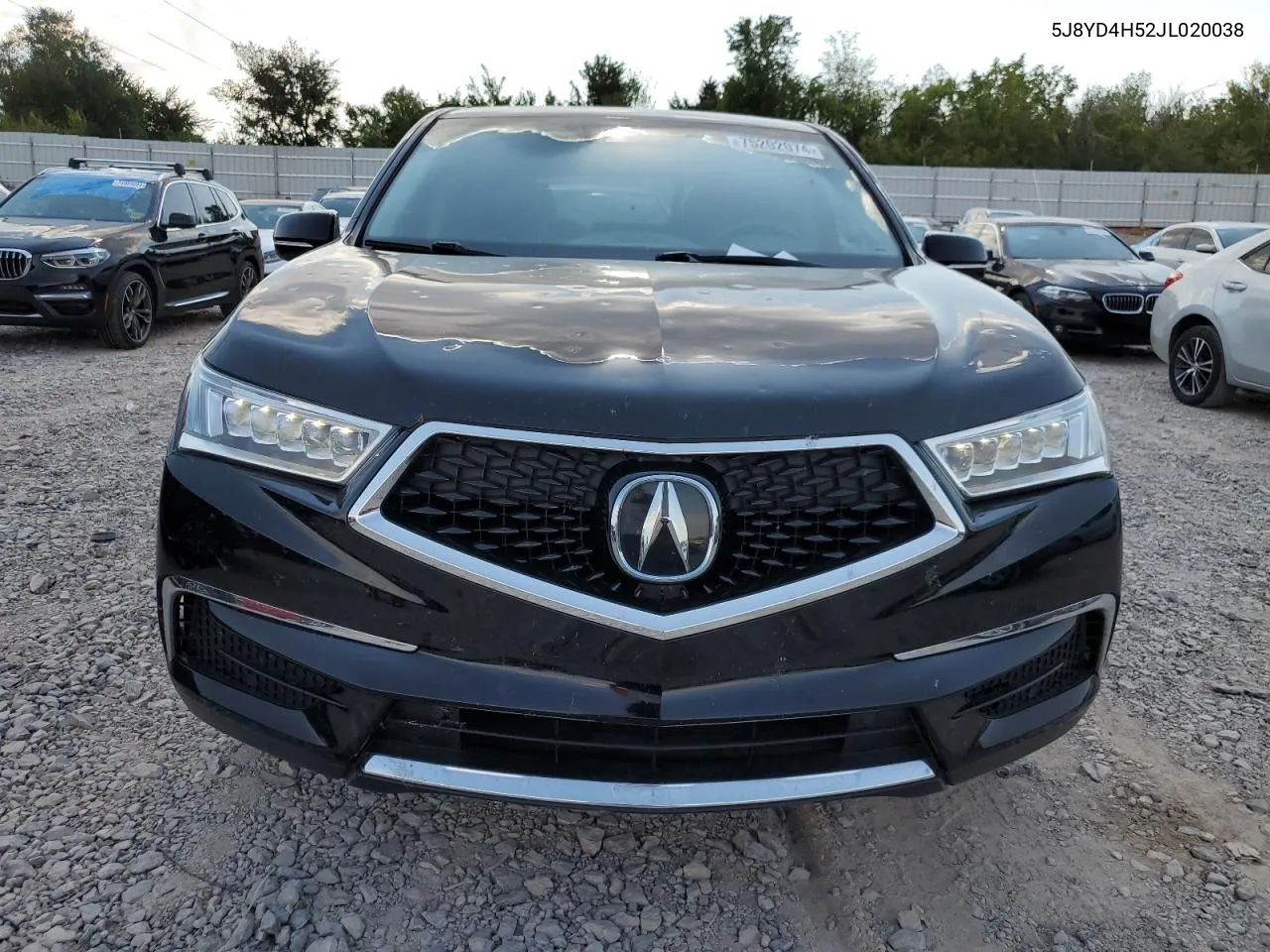 2018 Acura Mdx Technology VIN: 5J8YD4H52JL020038 Lot: 75202074