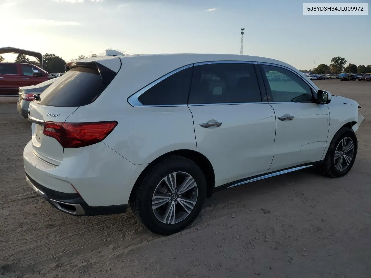 2018 Acura Mdx VIN: 5J8YD3H34JL009972 Lot: 76765634