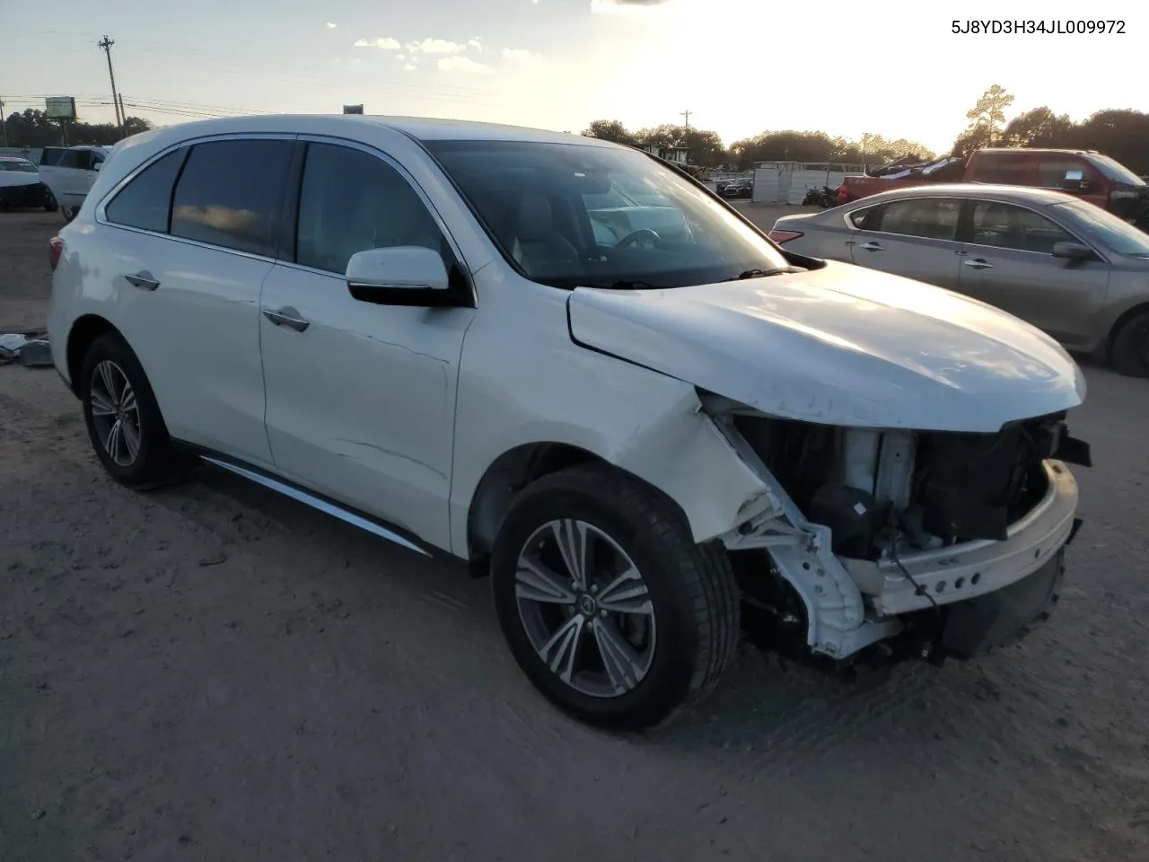 2018 Acura Mdx VIN: 5J8YD3H34JL009972 Lot: 76765634