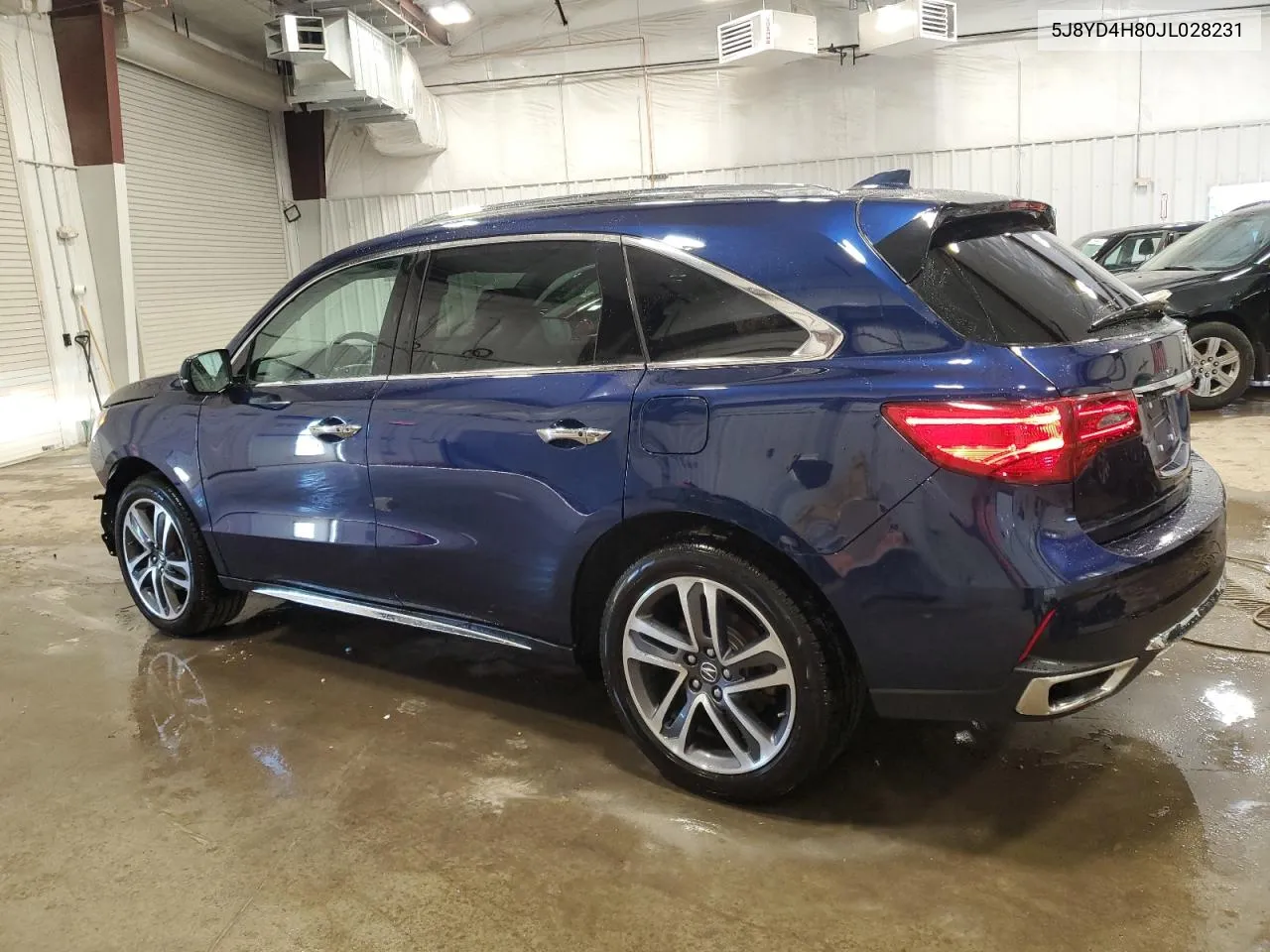 2018 Acura Mdx Advance VIN: 5J8YD4H80JL028231 Lot: 77997474