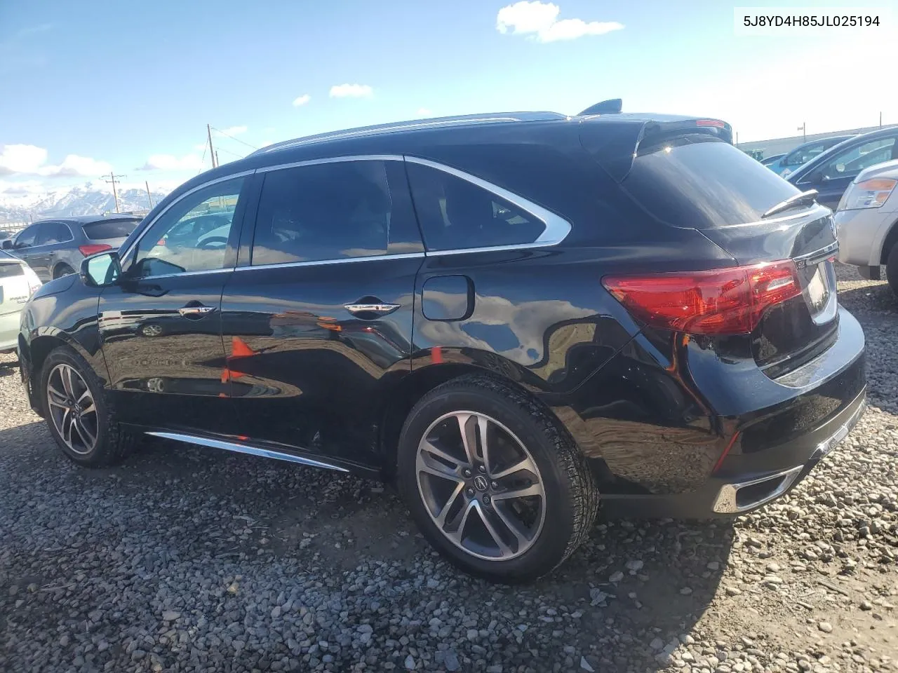 2018 Acura Mdx Advance VIN: 5J8YD4H85JL025194 Lot: 79136494