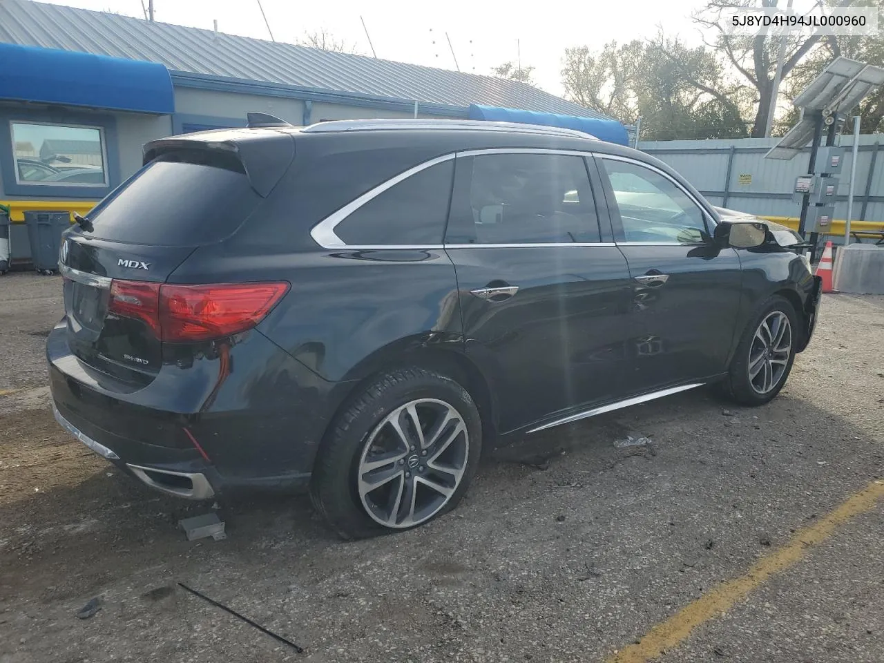 2018 Acura Mdx Advance VIN: 5J8YD4H94JL000960 Lot: 80648594