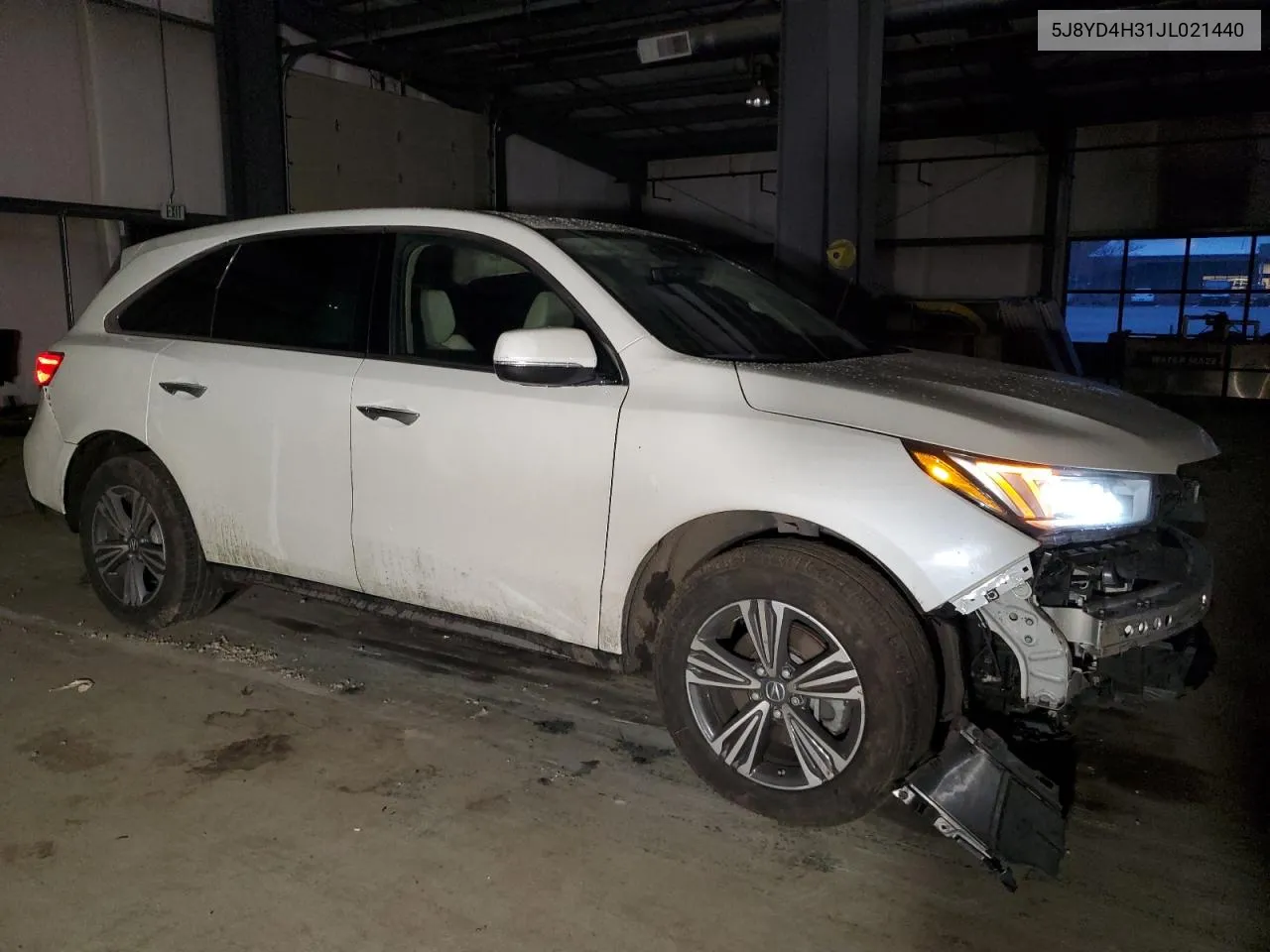 2018 Acura Mdx VIN: 5J8YD4H31JL021440 Lot: 81409654