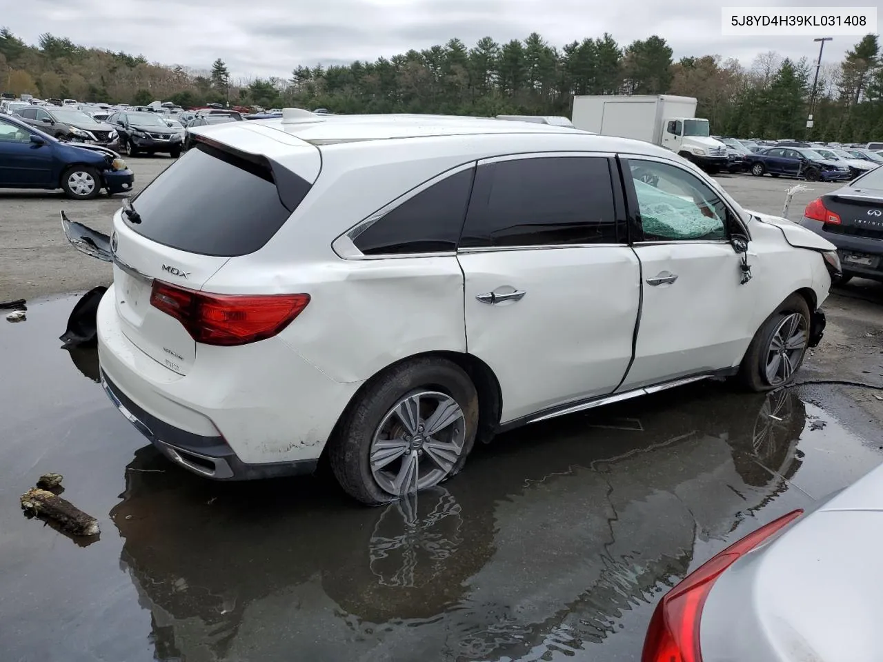 5J8YD4H39KL031408 2019 Acura Mdx