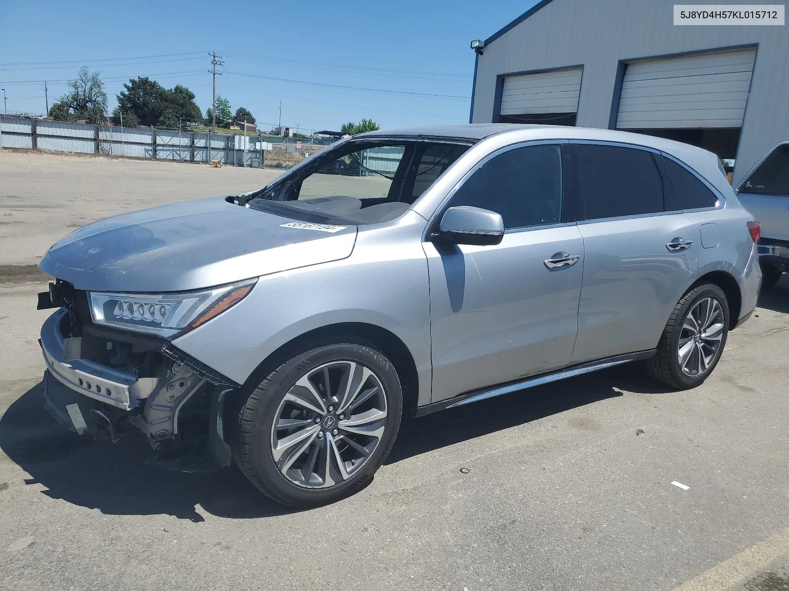 2019 Acura Mdx Technology VIN: 5J8YD4H57KL015712 Lot: 55167194