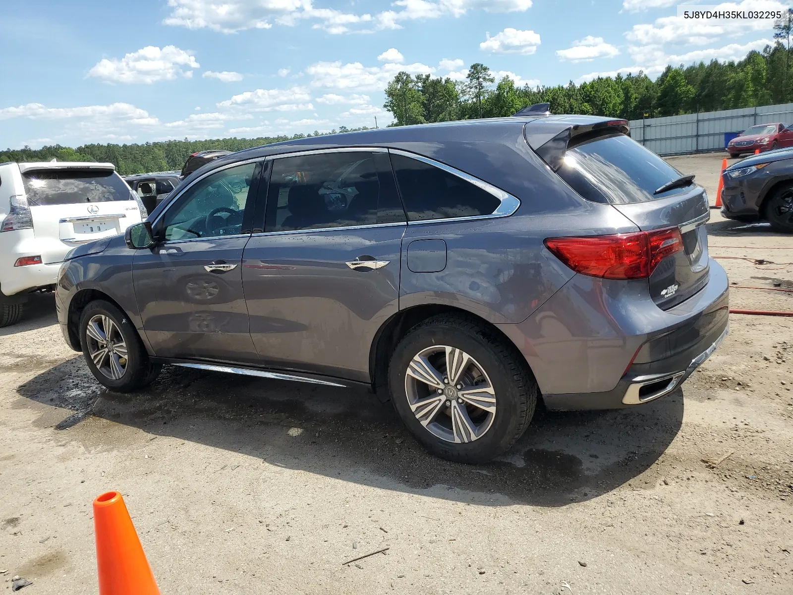 2019 Acura Mdx VIN: 5J8YD4H35KL032295 Lot: 56064594