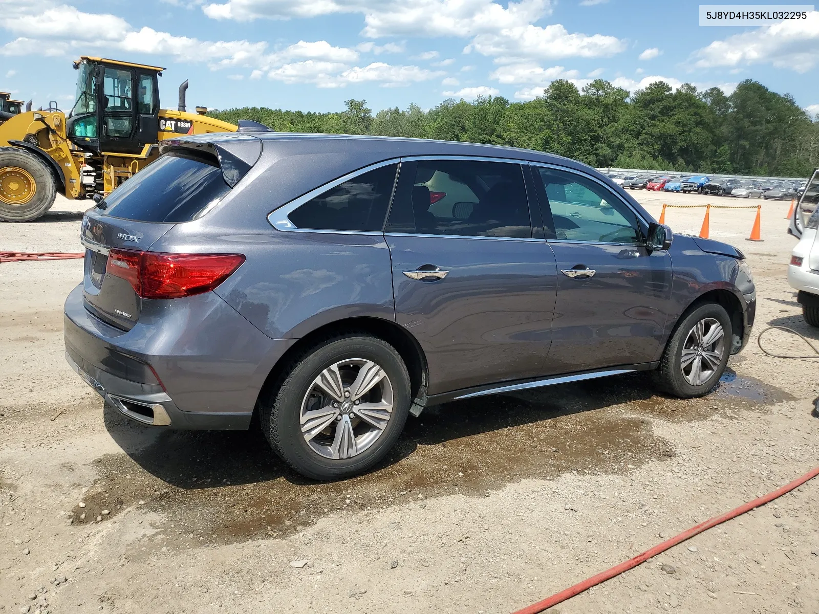 2019 Acura Mdx VIN: 5J8YD4H35KL032295 Lot: 56064594