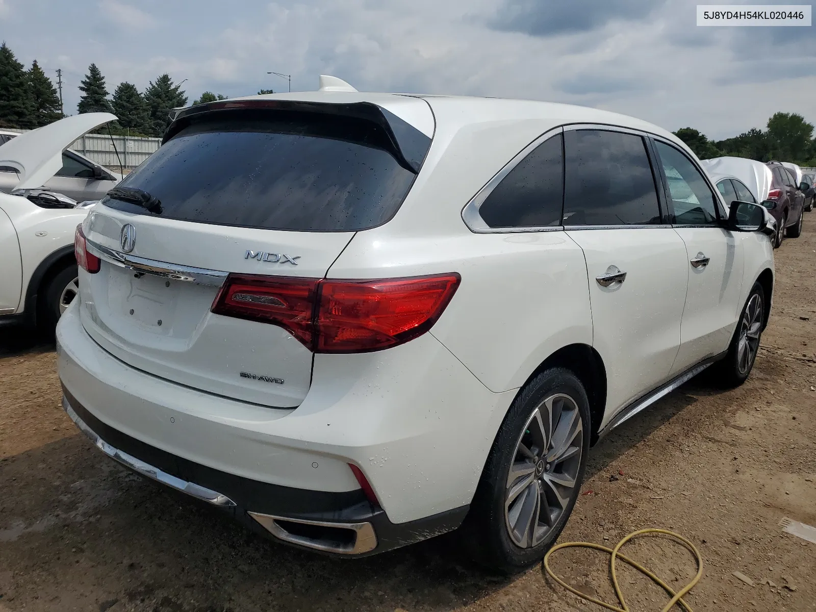 2019 Acura Mdx Technology VIN: 5J8YD4H54KL020446 Lot: 63689964