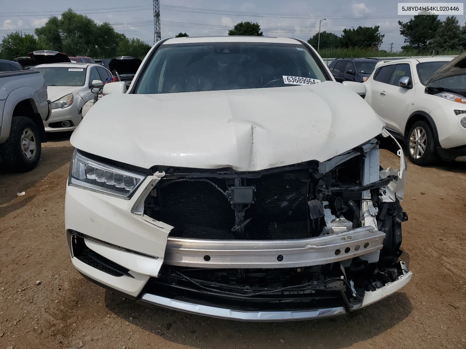 5J8YD4H54KL020446 2019 Acura Mdx Technology