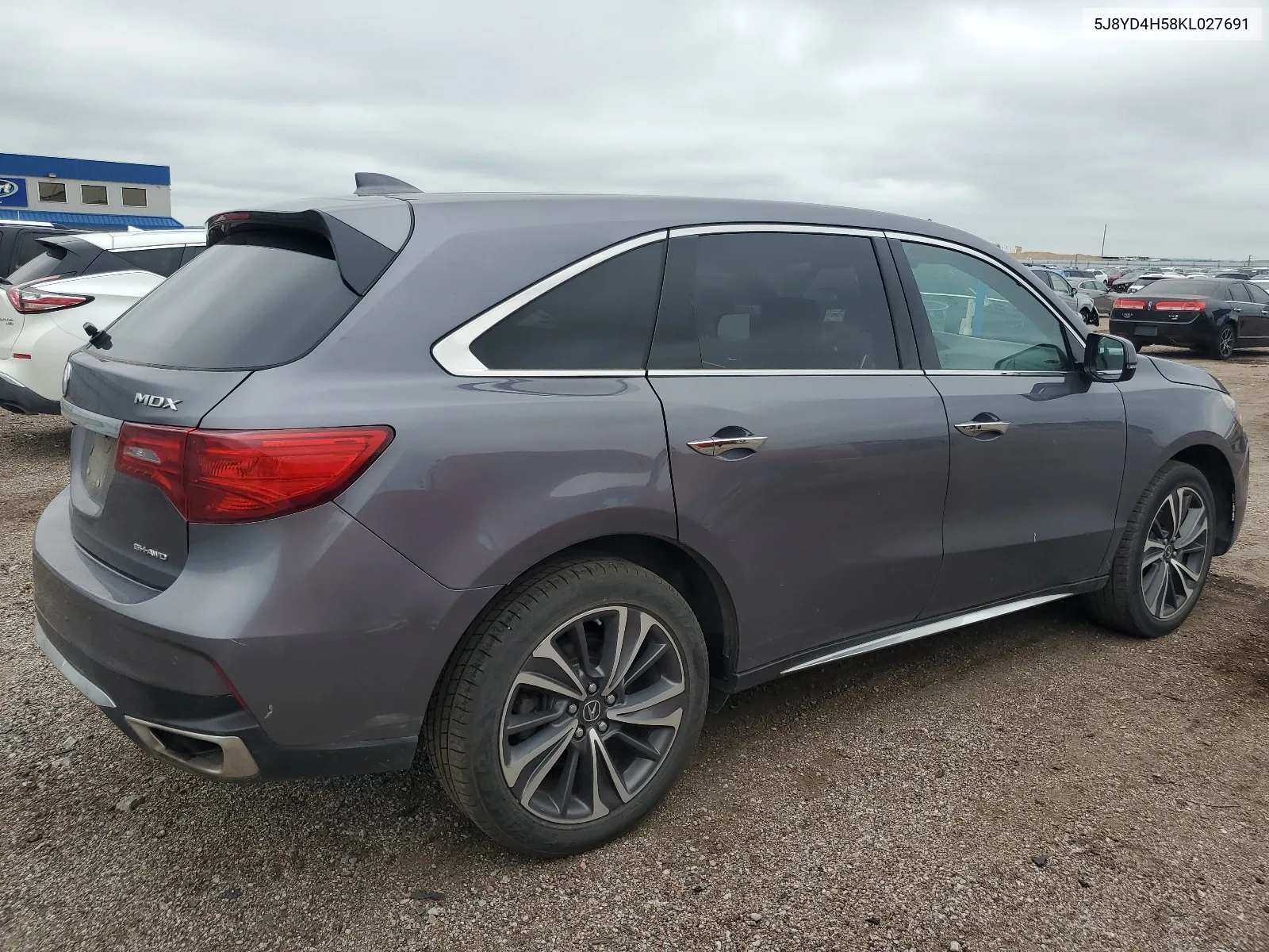 2019 Acura Mdx Technology VIN: 5J8YD4H58KL027691 Lot: 66396804