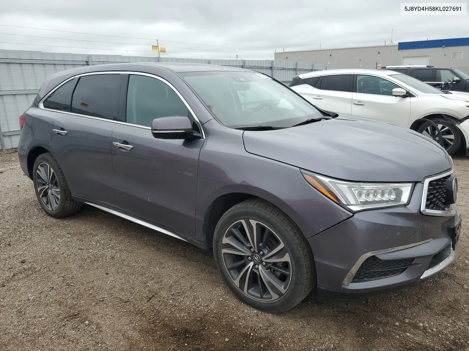 5J8YD4H58KL027691 2019 Acura Mdx Technology